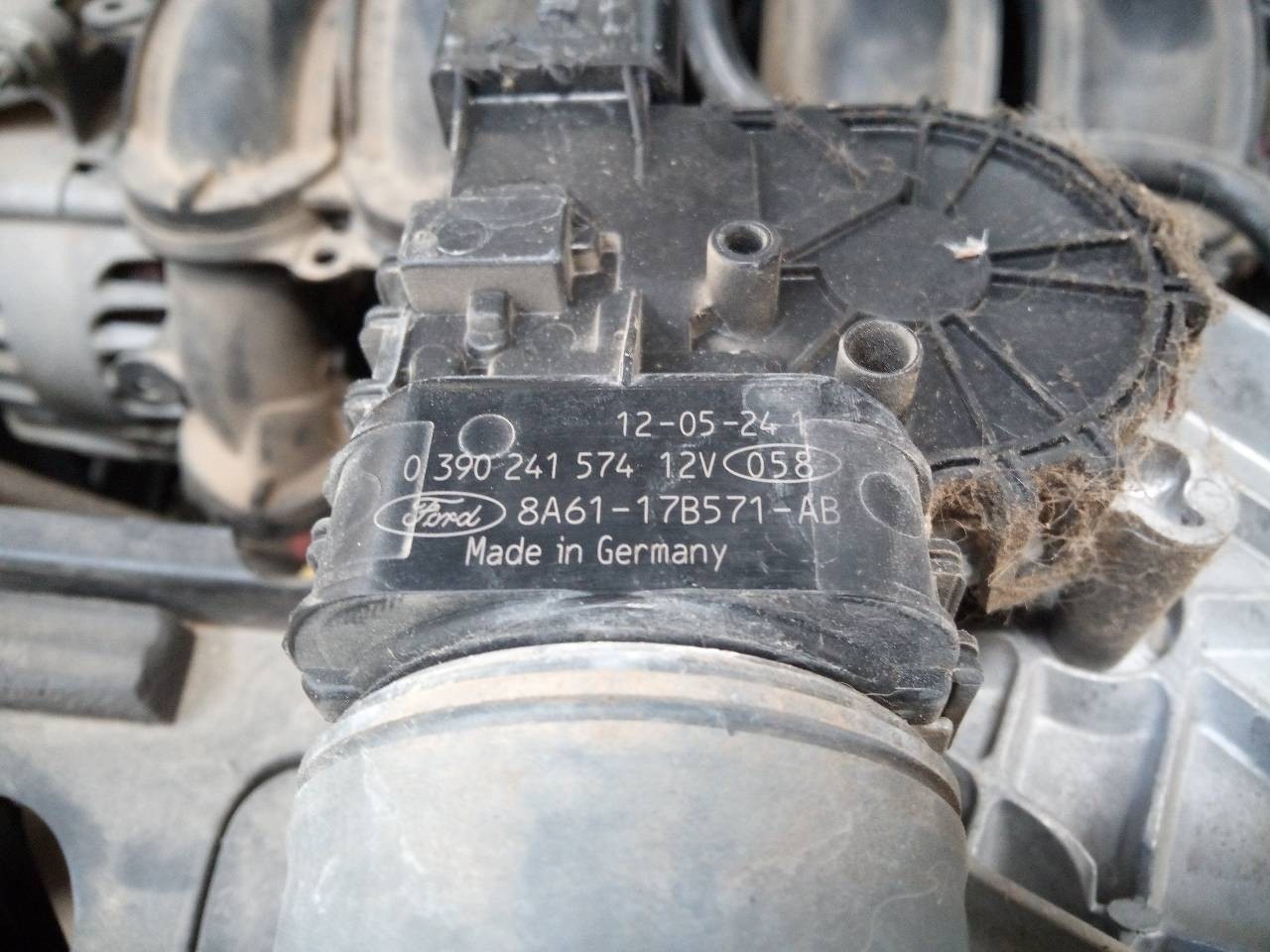MOTOR LIMPIA DELANTERO FORD FIESTA (CB1) 8A6117B571AB / 0390241574 8A6117B571AB0390241574 - Vista 2