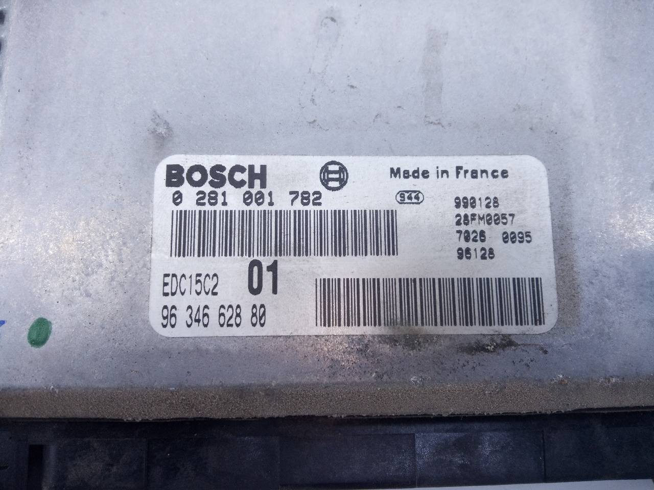 CENTRALITA MOTOR UCE PEUGEOT 406 BERLINA (S1/S2) 0281001782 / E3-B2-25-1 / 9634662880 0281001782E3B22519634662880 - Vista 3