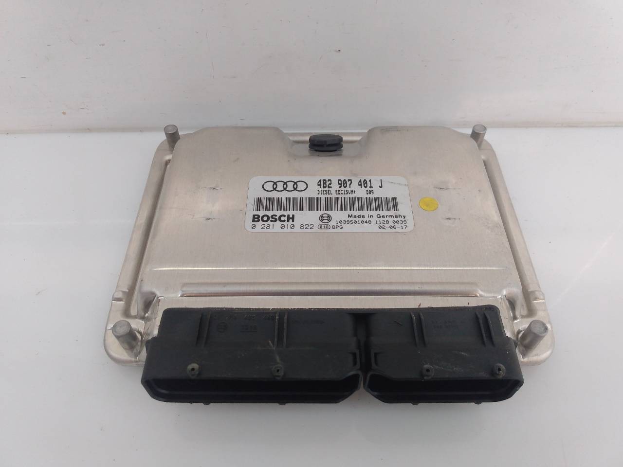 CENTRALITA MOTOR UCE AUDI A6 BERLINA (4B2) 4B2907401J / E2-A1-14-2 / 0281010822 4B2907401JE2A11420281010822