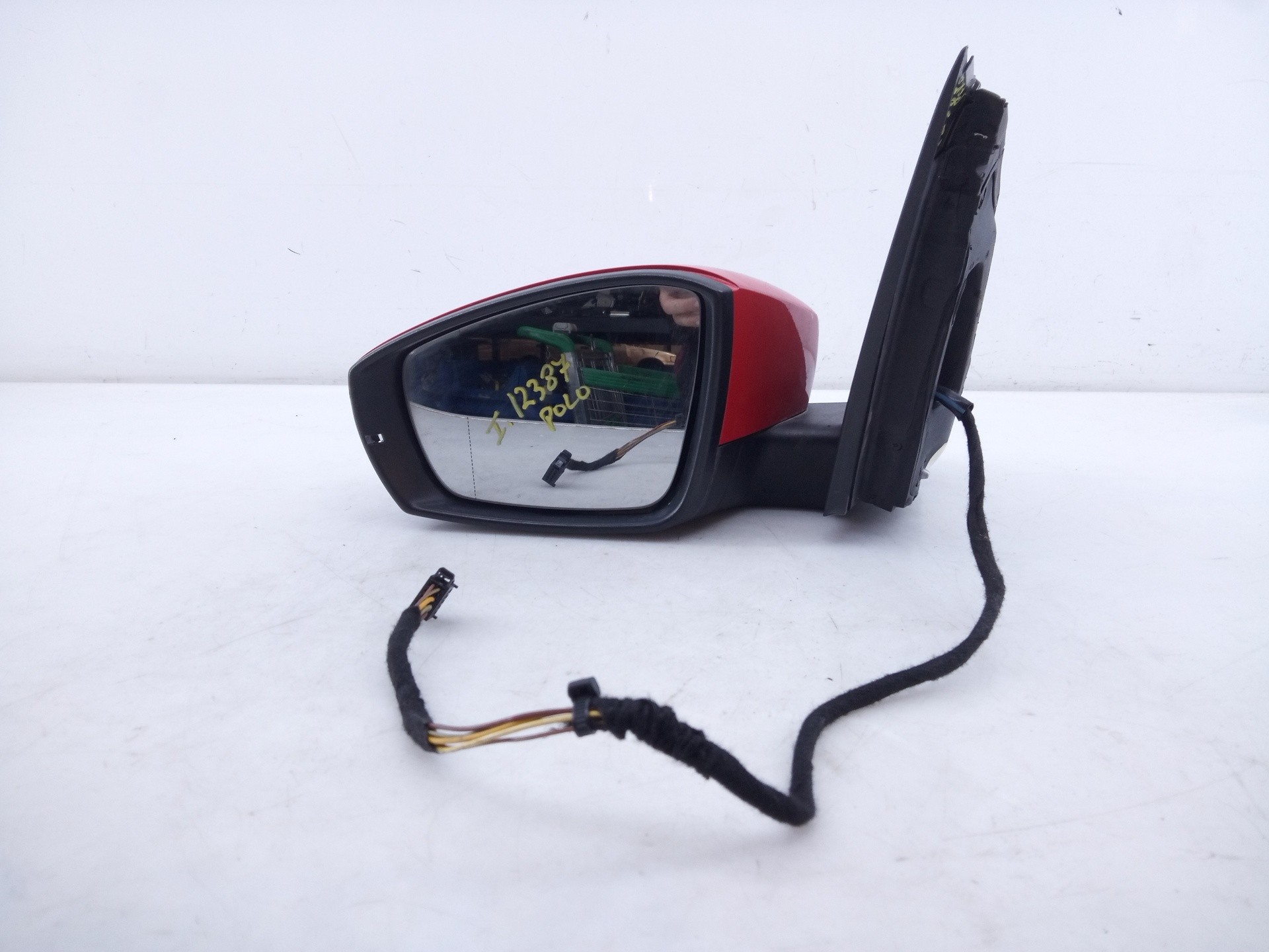 RETROVISOR IZQUIERDO ELECTRICO VOLKSWAGEN POLO (6R1) 6R1857501B / E1-B6-35-1 6R1857501BE1B6351