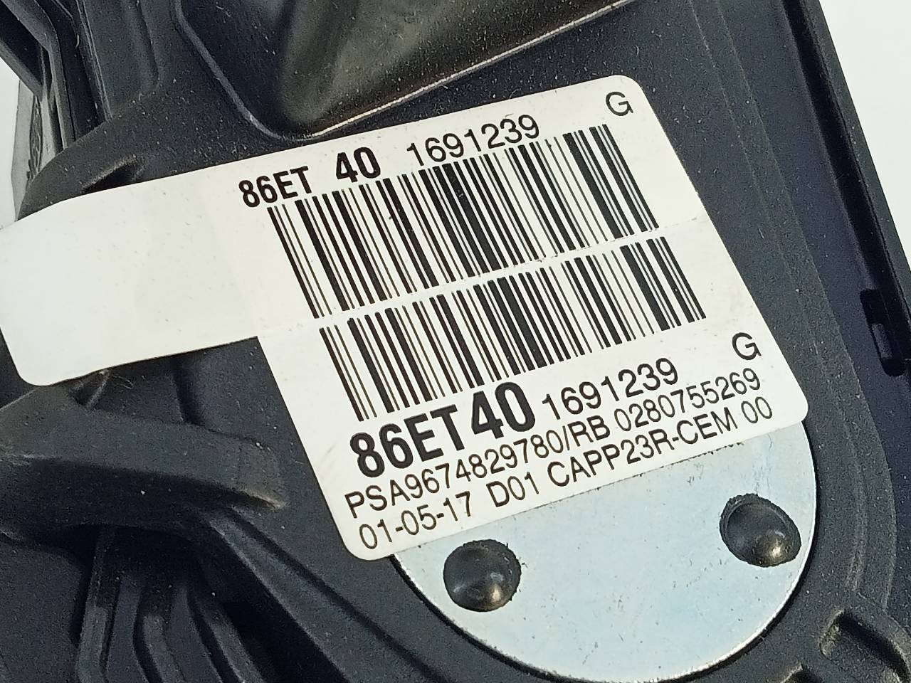 PEDAL ACELERADOR CITROËN C4 PICASSO 9674829780 / E3-B2-33-3 / 0280755269 9674829780E3B23330280755269 - Vista 2
