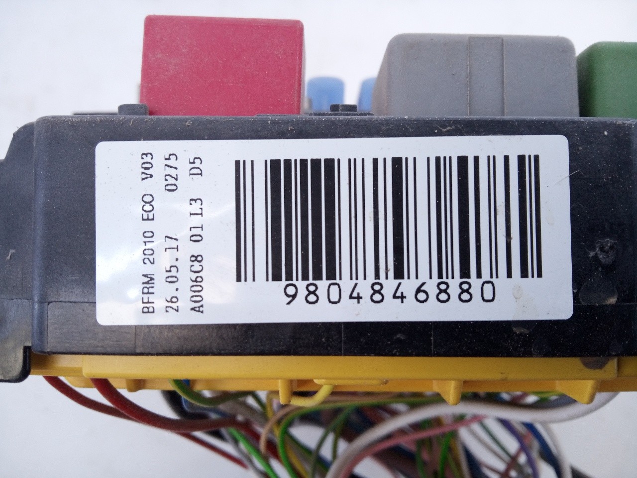 CAJA RELES / FUSIBLES CITROËN C-ELYSÉE 9804846880 / E3-B2-45-2 9804846880E3B2452 - Vista 2