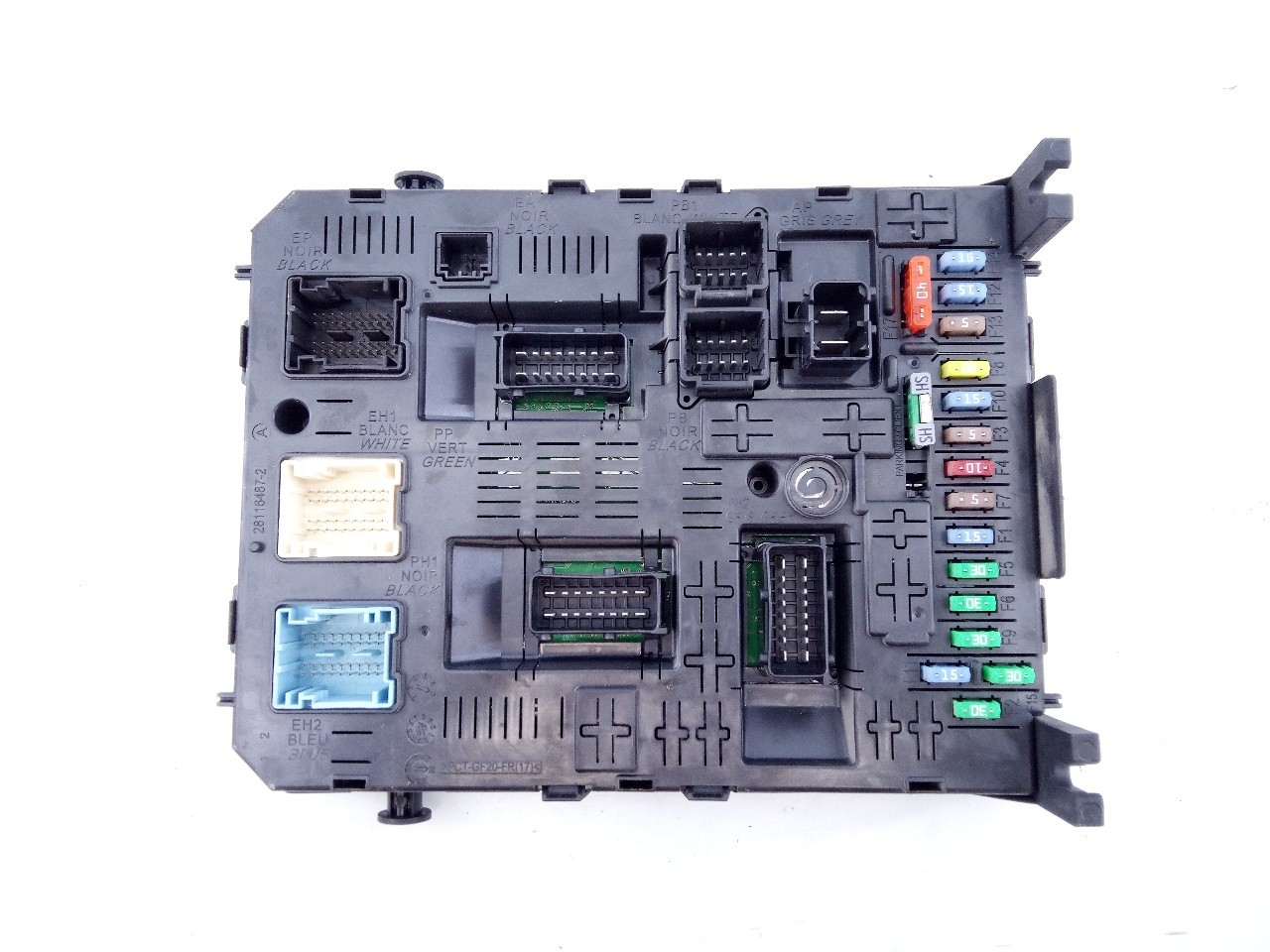 CAJA RELES / FUSIBLES CITROËN C4 PICASSO 9664059080 / E3-B2-44-4 9664059080E3B2444 - Vista 3