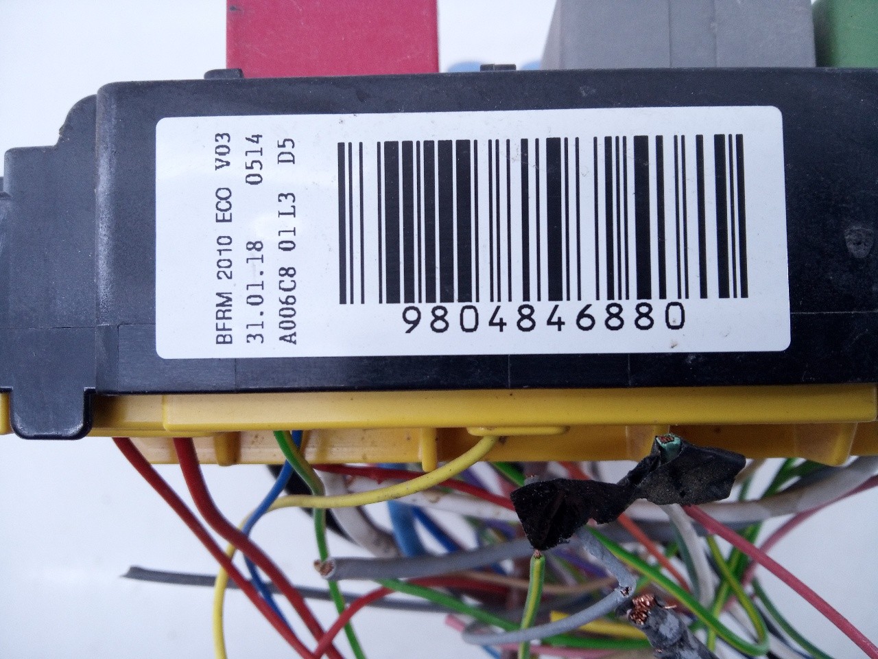 CAJA RELES / FUSIBLES CITROËN C-ELYSÉE 9804846880 / E3-B2-46-3 9804846880E3B2463 - Vista 3