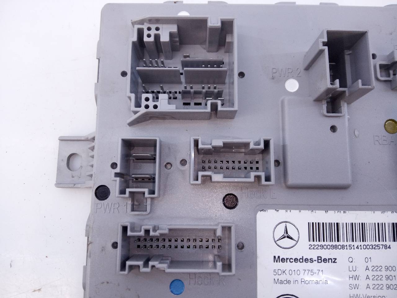 MODULO ELECTRONICO MERCEDES-BENZ CLASE C (W205) FAMILIAR A2229009808 / E3-A1-2-2 / A229011203 A2229009808E3A122A229011203 - Vista 2