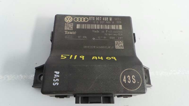 MODULO ELECTRONICO AUDI A4 BER. (B8) 8T0907468M / E2-A1-8-3 8T0907468ME2A183