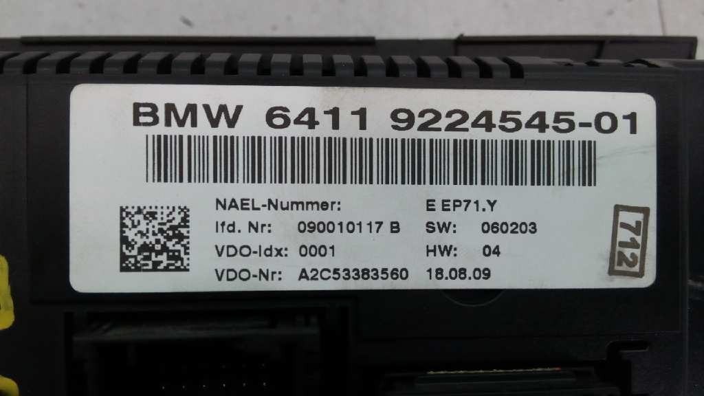 MANDO CLIMATIZADOR BMW SERIE 3 TOURING (E91) 922454501 / E3-A2-39-3 / 09001017B 922454501E3A239309001017B - Vista 3