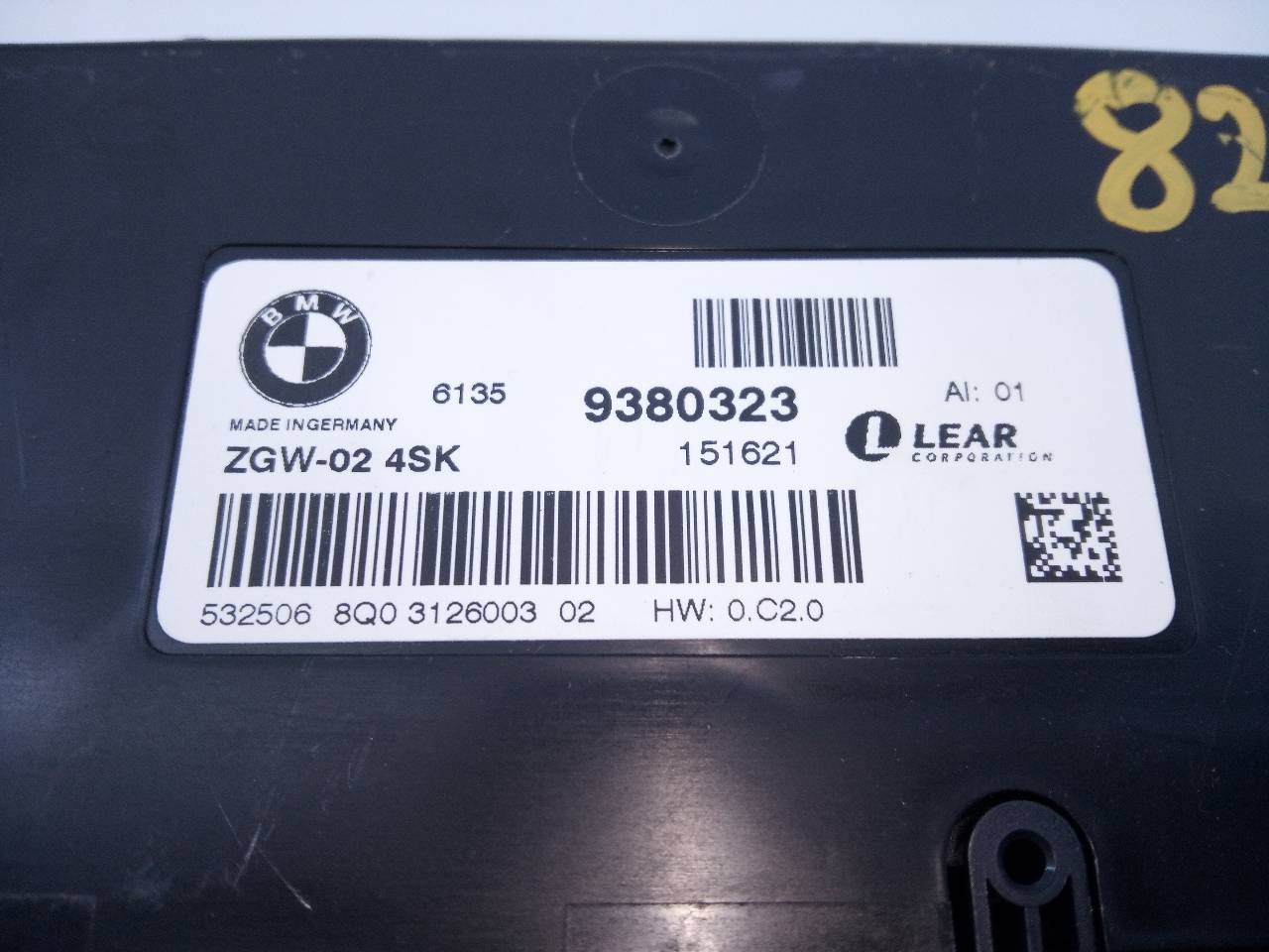 MODULO ELECTRONICO BMW SERIE 5 TOURING (F11) 9380323 / E3-A2-40-4 9380323E3A2404 - Vista 2
