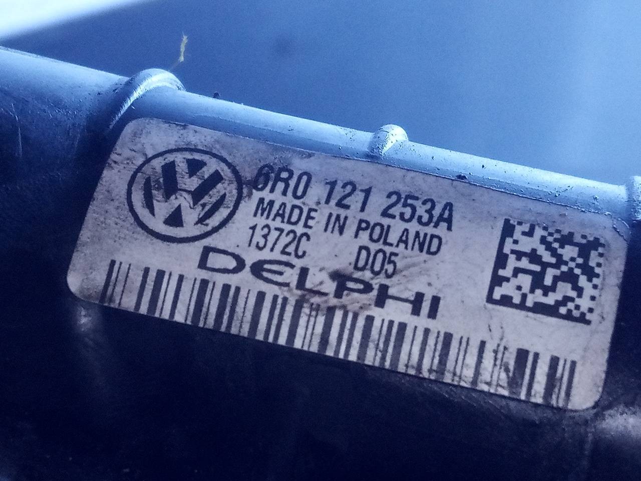 RADIADOR AGUA VOLKSWAGEN POLO (6R1) 6R0121253A / P2-A6-3 6R0121253AP2A63 - Vista 3