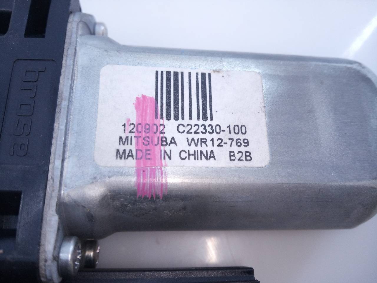 MOTOR ELEVALUNAS DELANTERO DERECHO FIAT FREEMONT (345) C22330100 / E2-B2-5-2 C22330100E2B252 - Vista 2