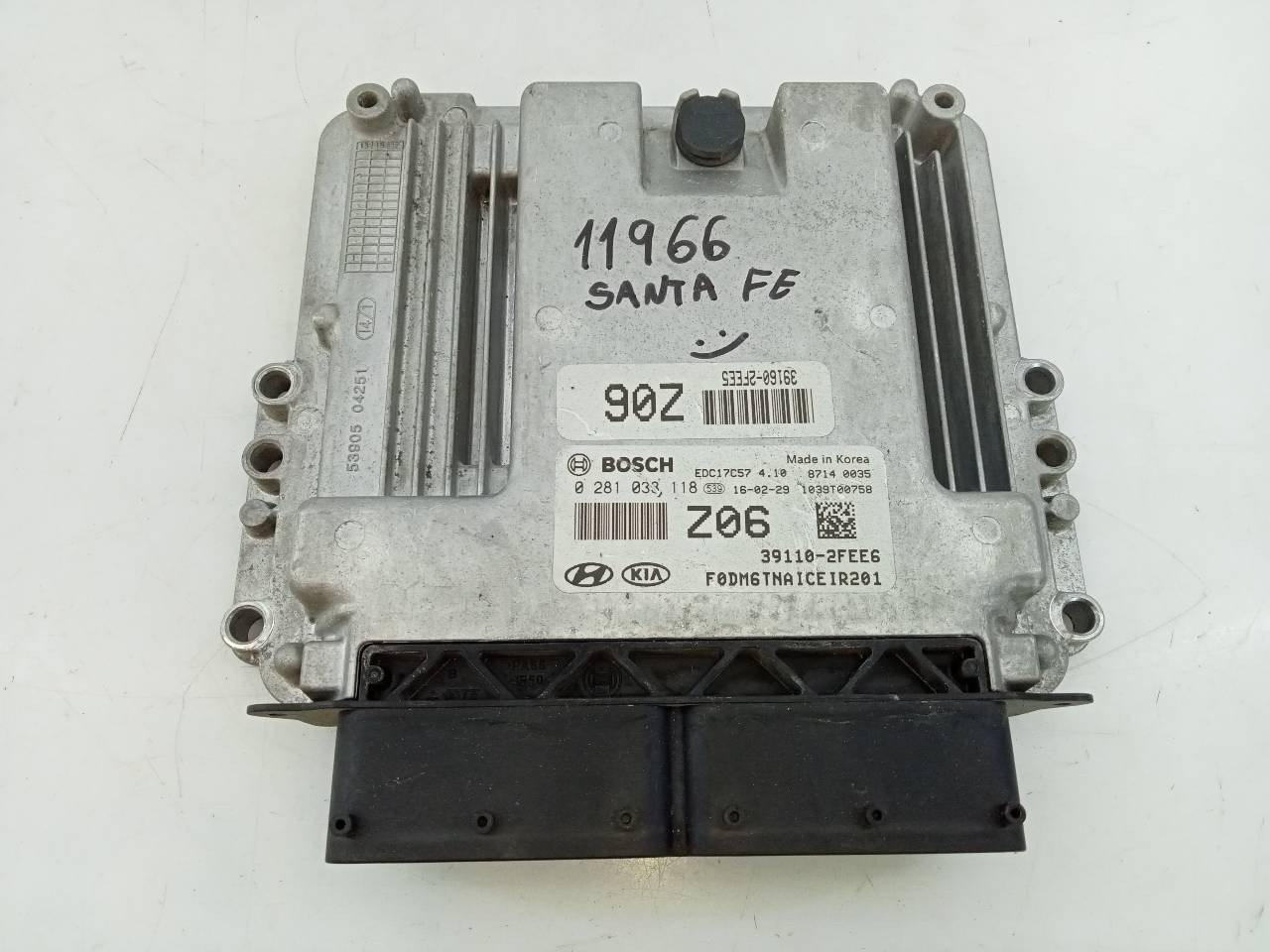 CENTRALITA MOTOR UCE HYUNDAI SANTA FE (DM) 391102FEE6 / E3-A3-45-2 / 0281033118 391102FEE6E3A34520281033118