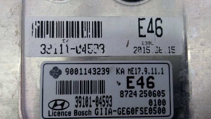 CENTRALITA MOTOR UCE HYUNDAI I10 3910104593 / E3-A3-50-4 / 9001143239 3910104593E3A35049001143239 - Vista 3