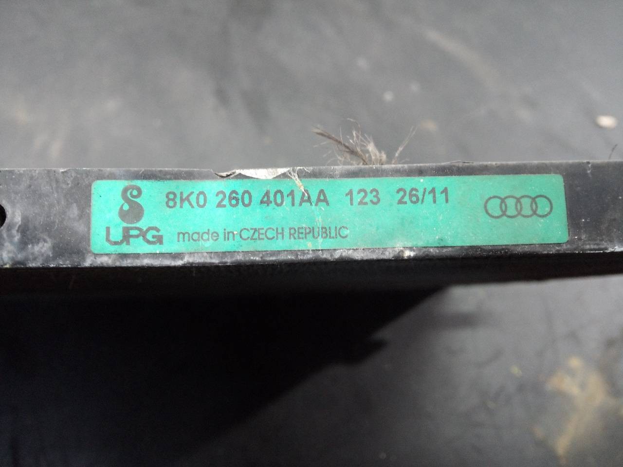CONDENSADOR / RADIADOR AIRE ACONDICIONADO AUDI A5 SPORTBACK (8T) 8K0260401AA / P2-A4-1 8K0260401AAP2A41 - Vista 3