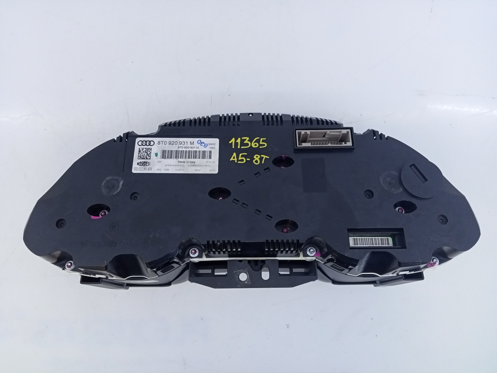 CUADRO INSTRUMENTOS AUDI A5 SPORTBACK (8T) 8T0920931M / E2-A1-32-2 8T0920931ME2A1322 - Vista 2