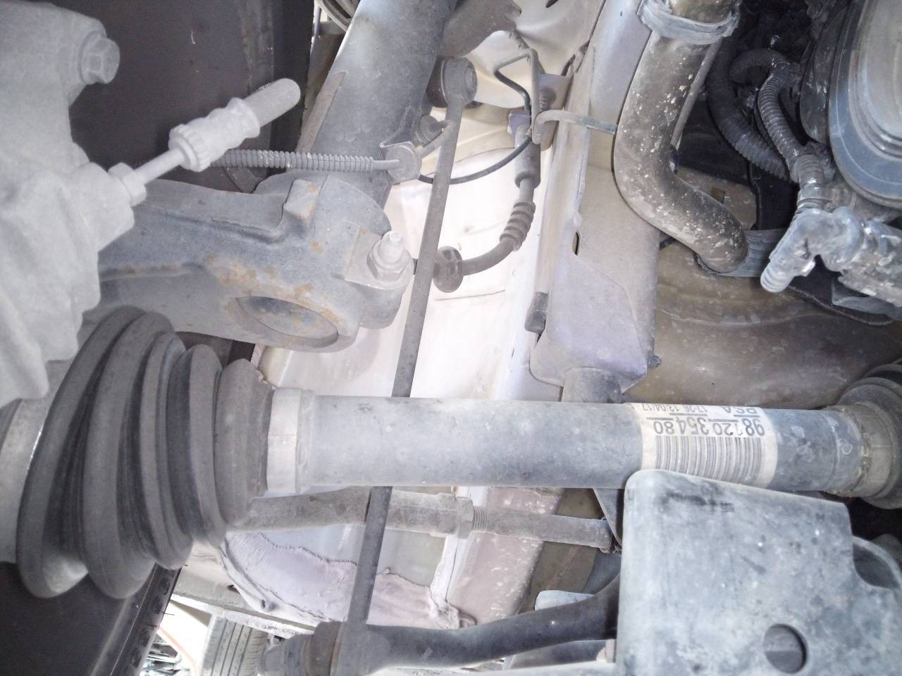 TRANSMISION DELANTERA DERECHA CITROËN C-ELYSÉE 9812035480 9812035480