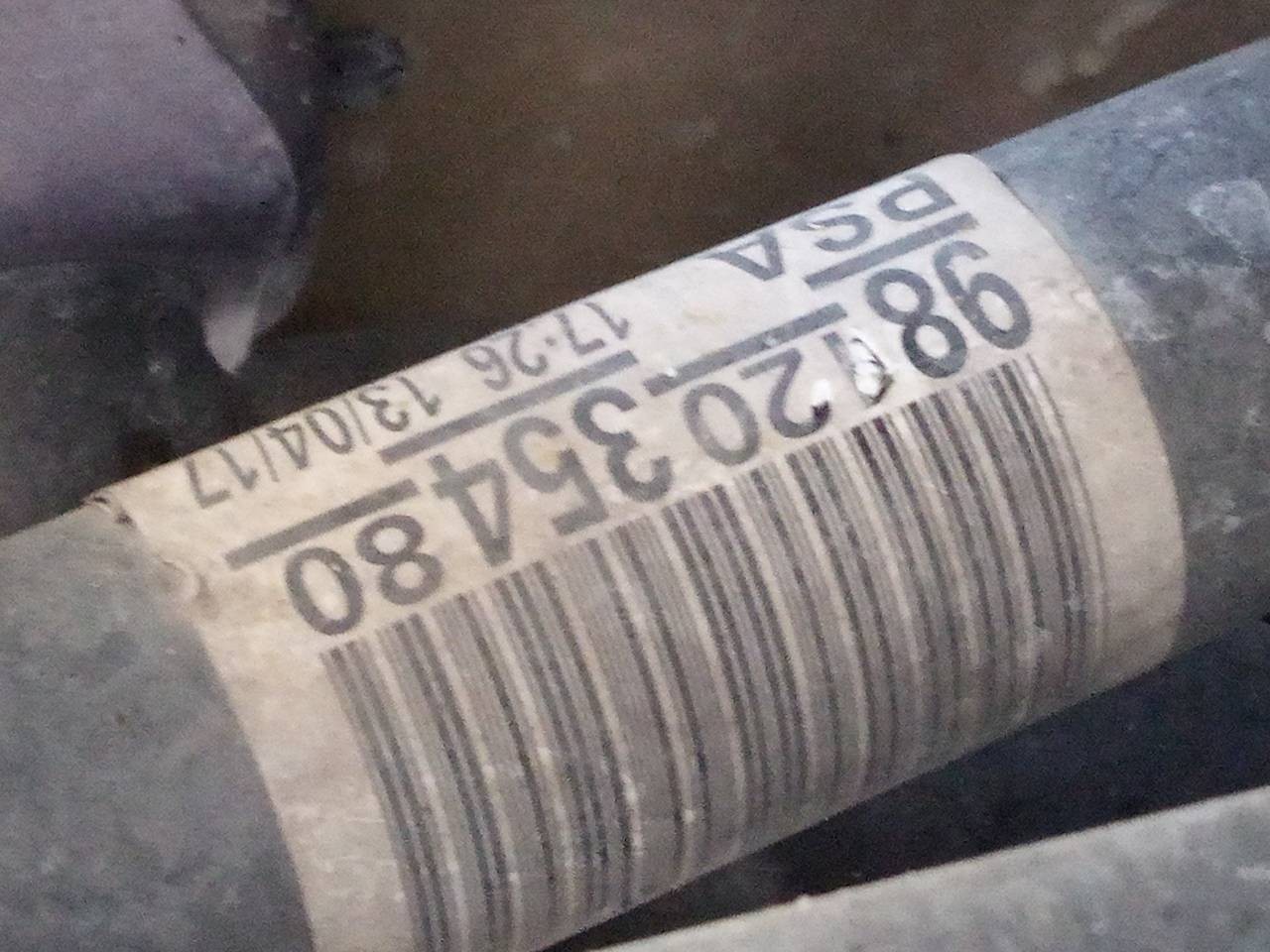 TRANSMISION DELANTERA DERECHA CITROËN C-ELYSÉE 9812035480 9812035480 - Vista 2