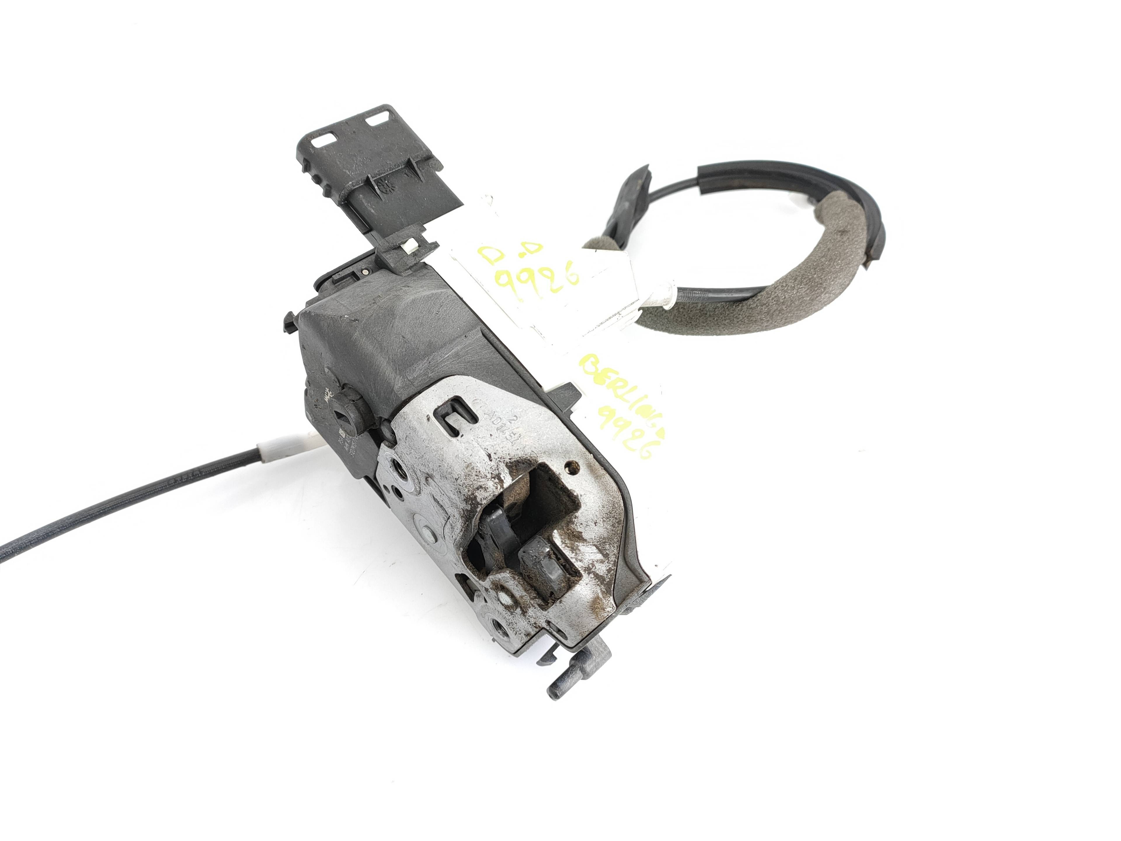 CERRADURA PUERTA DELANTERA DERECHA CITROËN BERLINGO CUADRO 828405 / E1-A4-44-1 828405E1A4441 - Vista 3