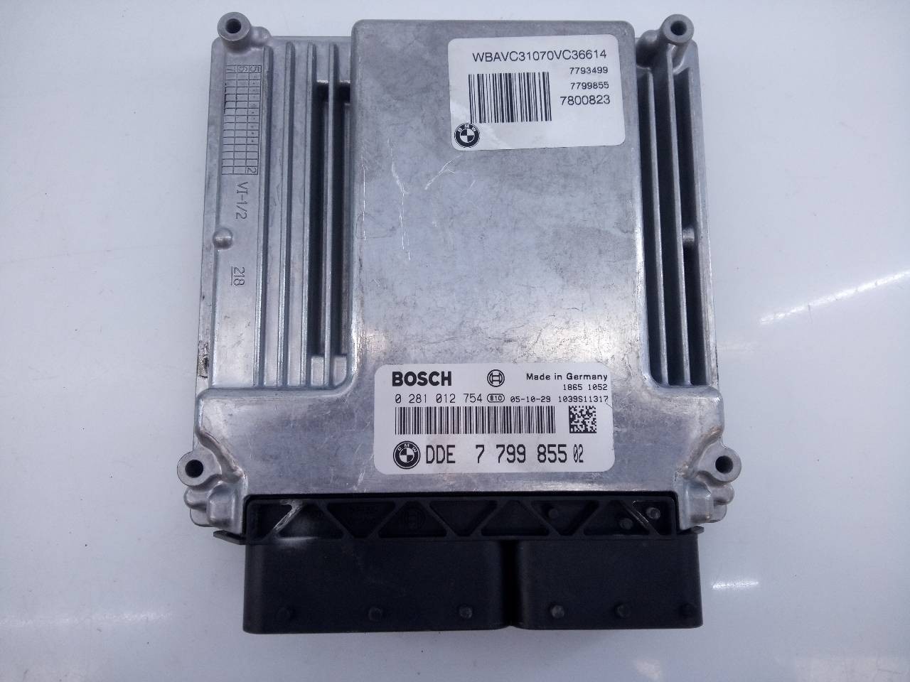 CENTRALITA MOTOR UCE BMW SERIE 3 BERLINA (E90) 779985502 / E3-A2-34-2 / 0281012754 779985502E3A23420281012754