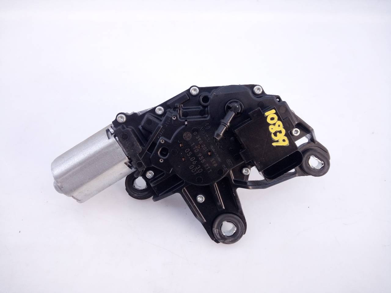 MOTOR LIMPIA TRASERO VOLKSWAGEN TOURAN (1T1) 1T0955711 / E1-B6-44-2 / 0390201598 1T0955711E1B64420390201598