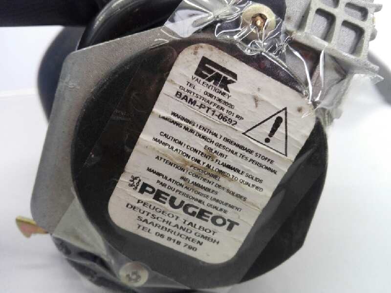 CINTURON SEGURIDAD DELANTERO DERECHO PEUGEOT 307 BREAK / SW (S1) 96346430XX / E1-A4-35-1 / BAMPT10692 96346430XXE1A4351BAMPT10692 - Vista 2