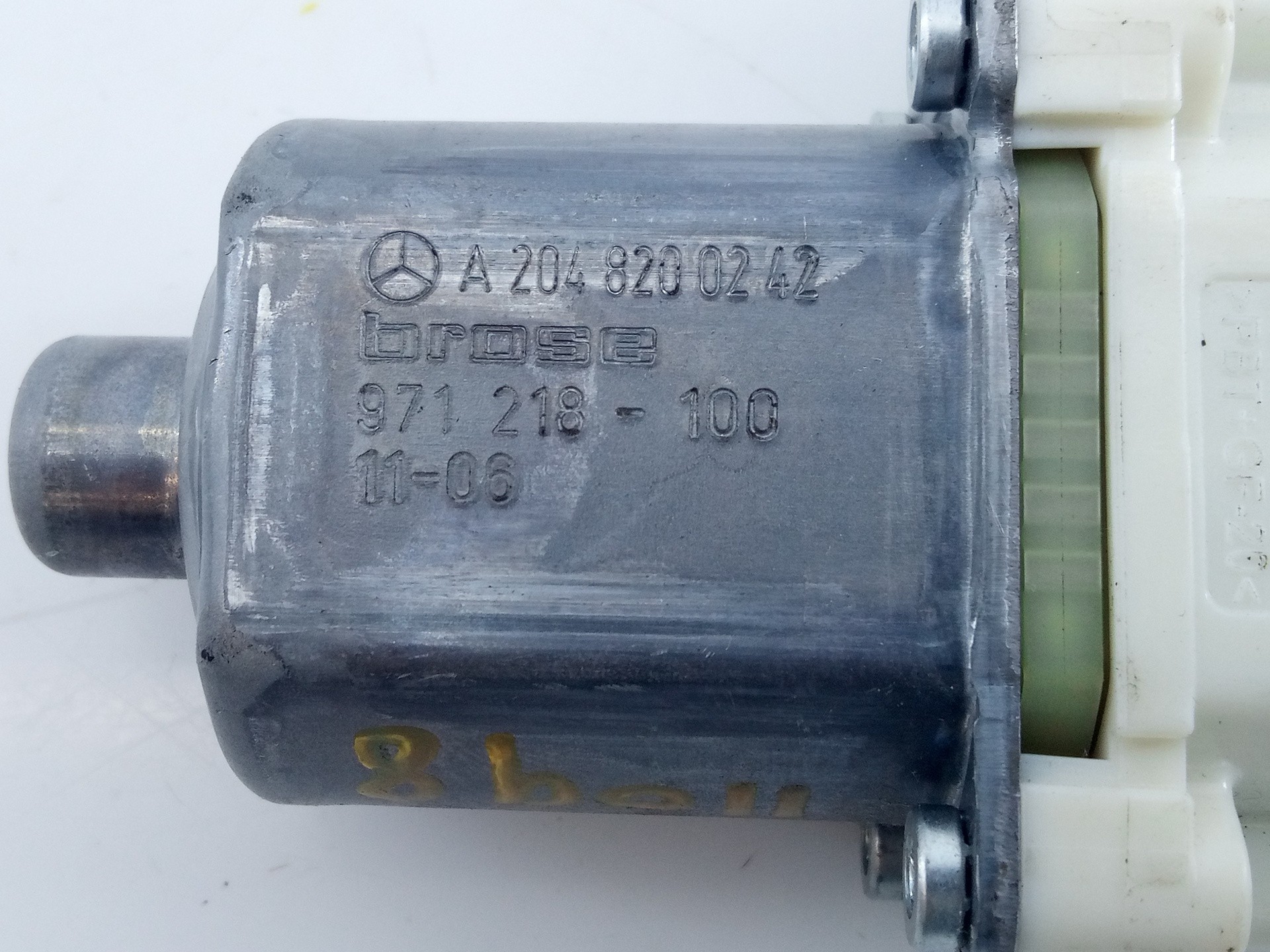 MOTOR ELEVALUNAS DELANTERO DERECHO MERCEDES-BENZ CLASE GLK (W204) GLK A2048200242 / E1-A2-52-1 / 0130822502 A2048200242E1A25210130822502 - Vista 3