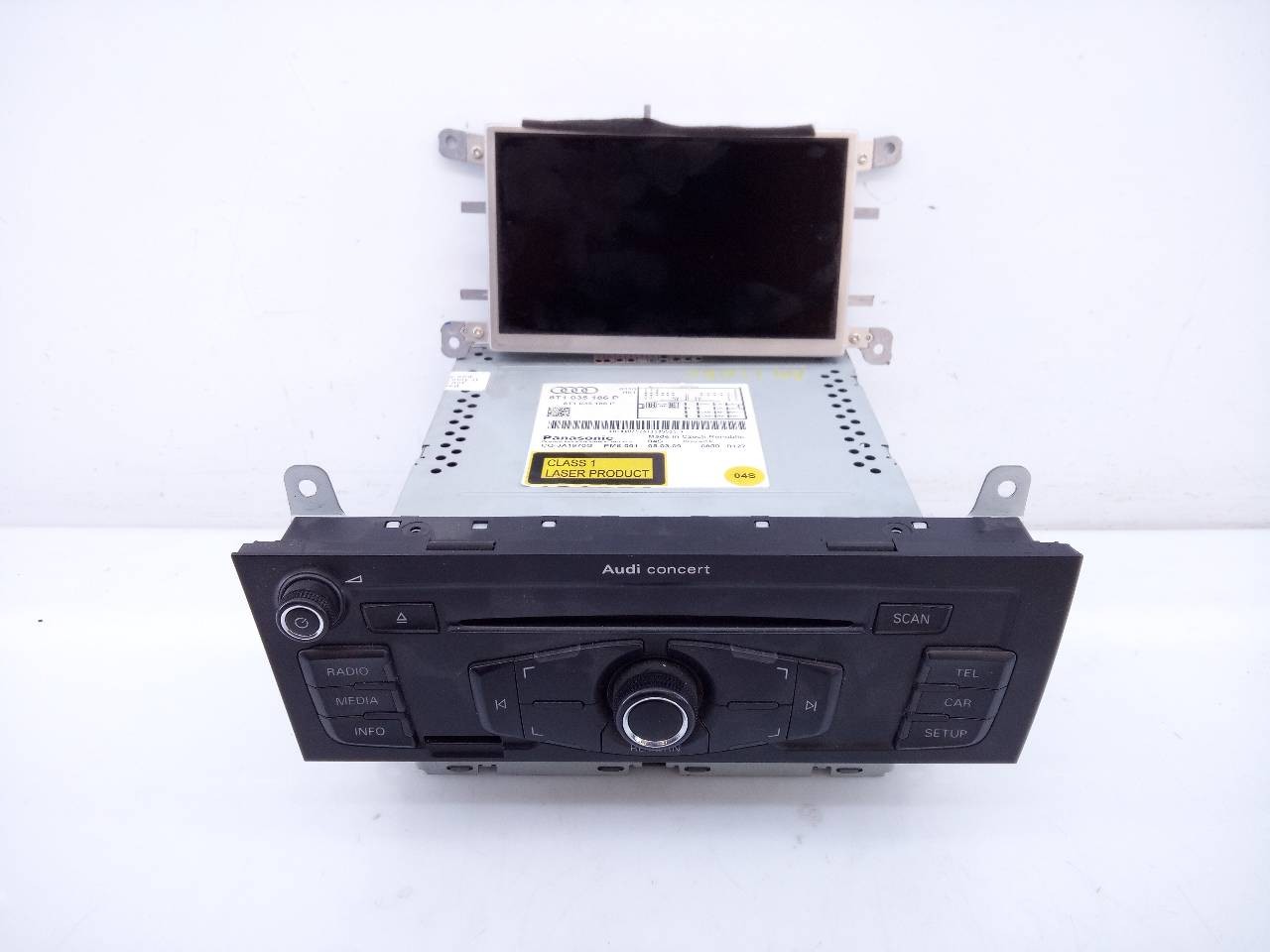 SISTEMA AUDIO / RADIO CD AUDI A4 BER. (B8) 8T1035186P / E2-A1-15-3 / 8T0919603A 8T1035186PE2A11538T0919603A