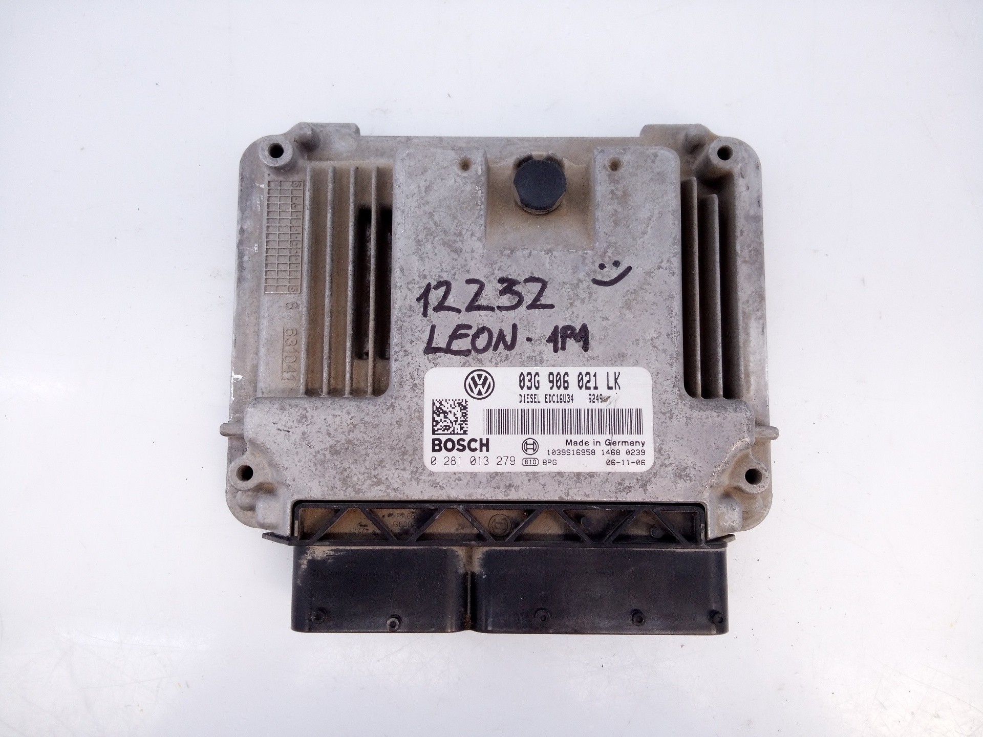CENTRALITA MOTOR UCE SEAT LEON (1P1) 03G906021LK / E2-A1-23-7 / 0281013279 03G906021LKE2A12370281013279 - Vista 2