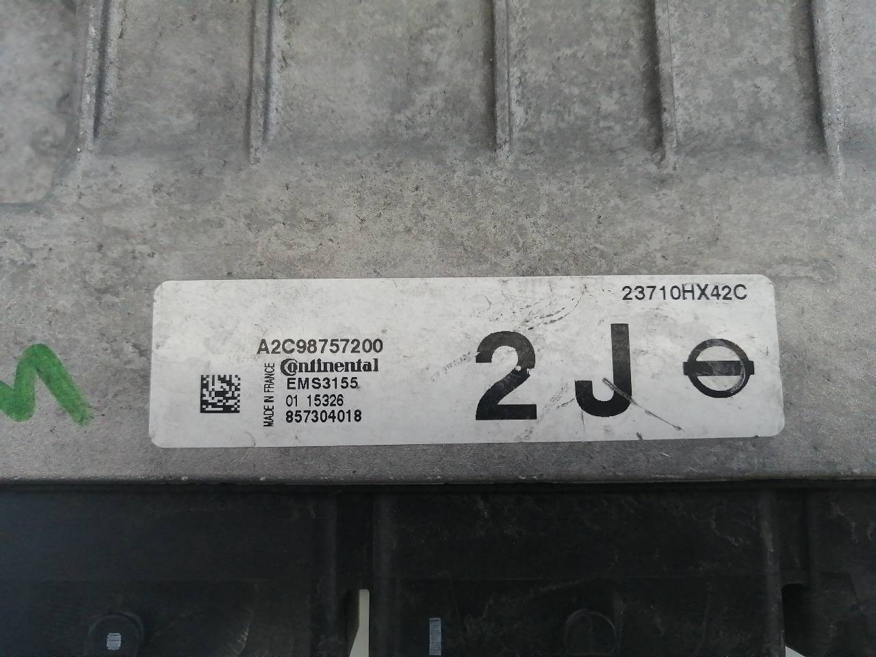 CENTRALITA MOTOR UCE NISSAN QASHQAI (J11) 23710HX42C / E3-A4-4-3 / A2C98757200 23710HX42CE3A443A2C98757200 - Vista 2