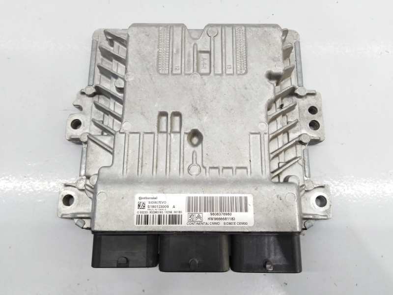 CENTRALITA MOTOR UCE CITROËN C4 PICASSO 9808376980 / E3-B2-24-4 / 9666681180 9808376980E3B22449666681180