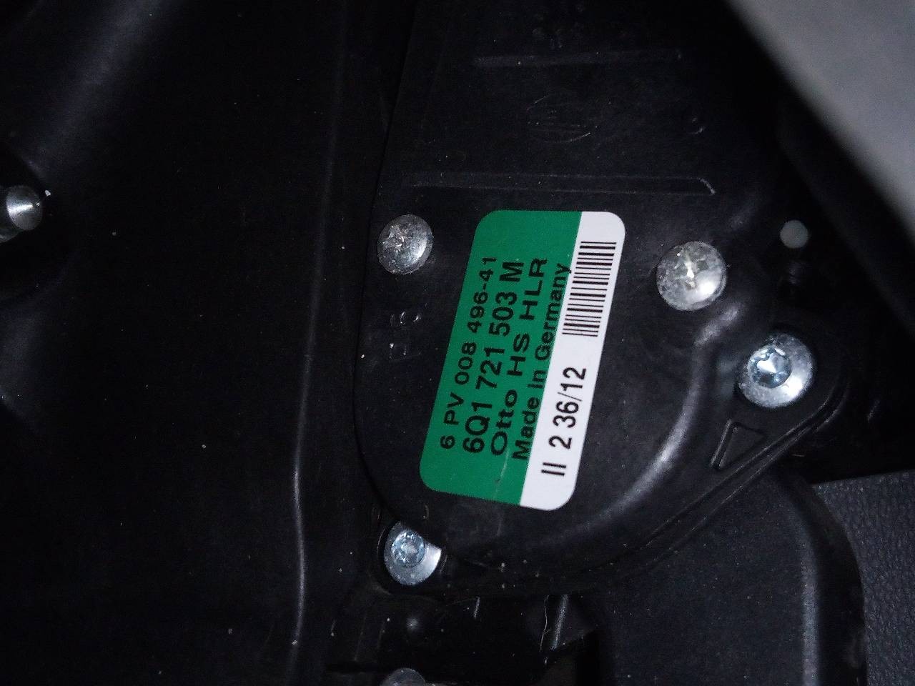 PEDAL ACELERADOR SEAT TOLEDO (KG3) 6Q1721503M / 6PV00849641 6Q1721503M6PV00849641 - Vista 2