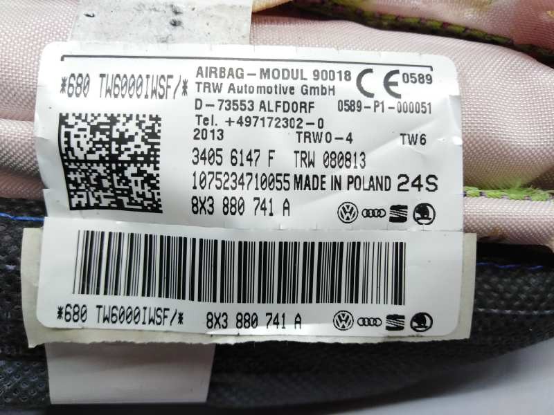 AIRBAG CORTINA DELANTERO IZQUIERDO AUDI A1 (8X) 8X3880741A / E1-B6-15-2 8X3880741AE1B6152 - Vista 2