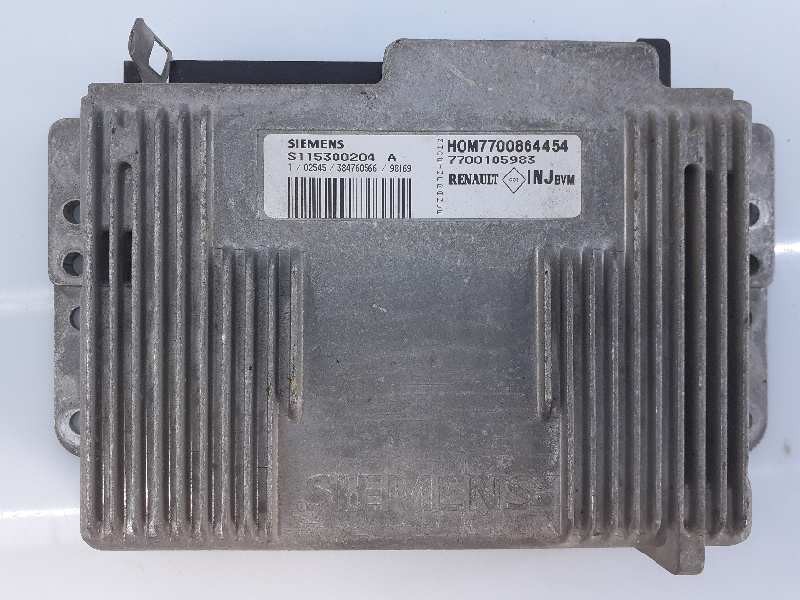 CENTRALITA MOTOR UCE RENAULT MEGANE I CLASSIC (LA0) 7700105983 / E2-A1-6-1 / S115300204 7700105983E2A161S115300204 - Vista 2