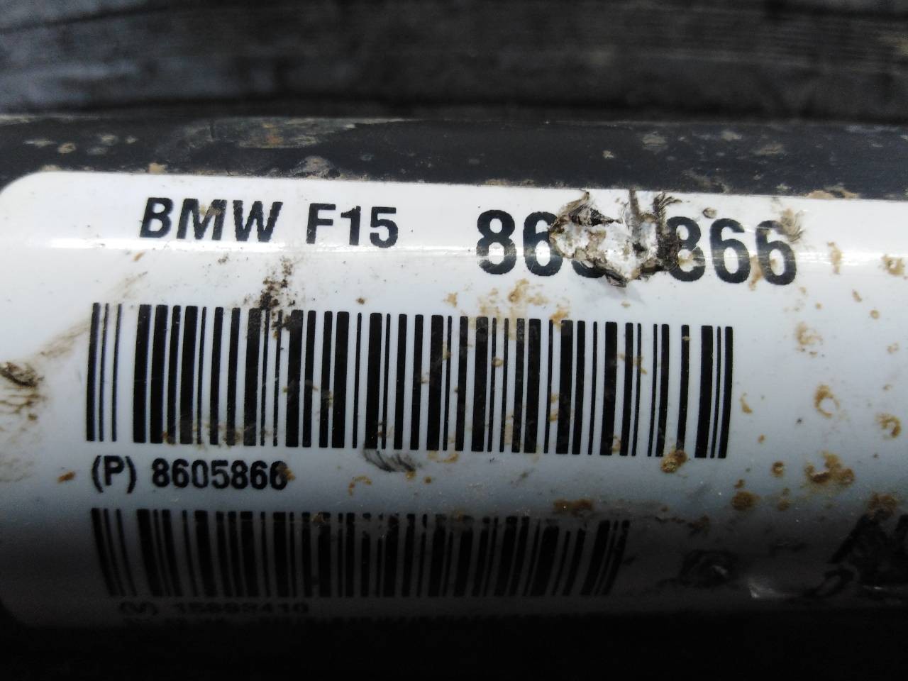 TRANSMISION CENTRAL BMW X6 (E71) 8605866 / P1-A1-60 8605866P1A160 - Vista 2