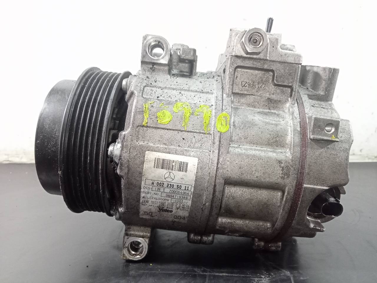 COMPRESOR AIRE ACONDICIONADO MERCEDES-BENZ CLASE CLK (W207) COUPE A0022305011 / P3-A2-4-4 A0022305011P3A244