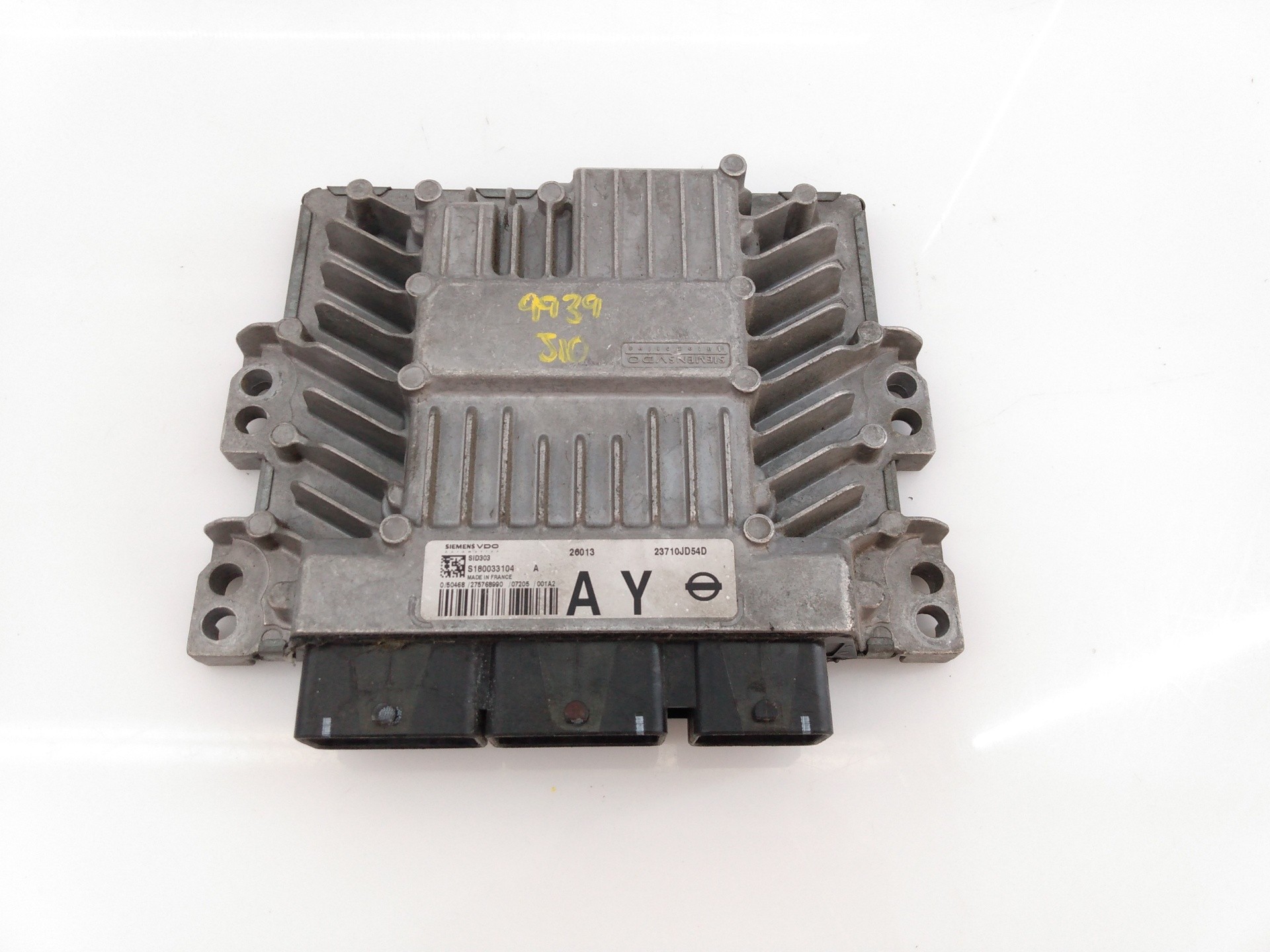 CENTRALITA MOTOR UCE NISSAN QASHQAI (J10) 23710JD54D / E3-B4-27-2 / 0281010796 23710JD54DE3B42720281010796