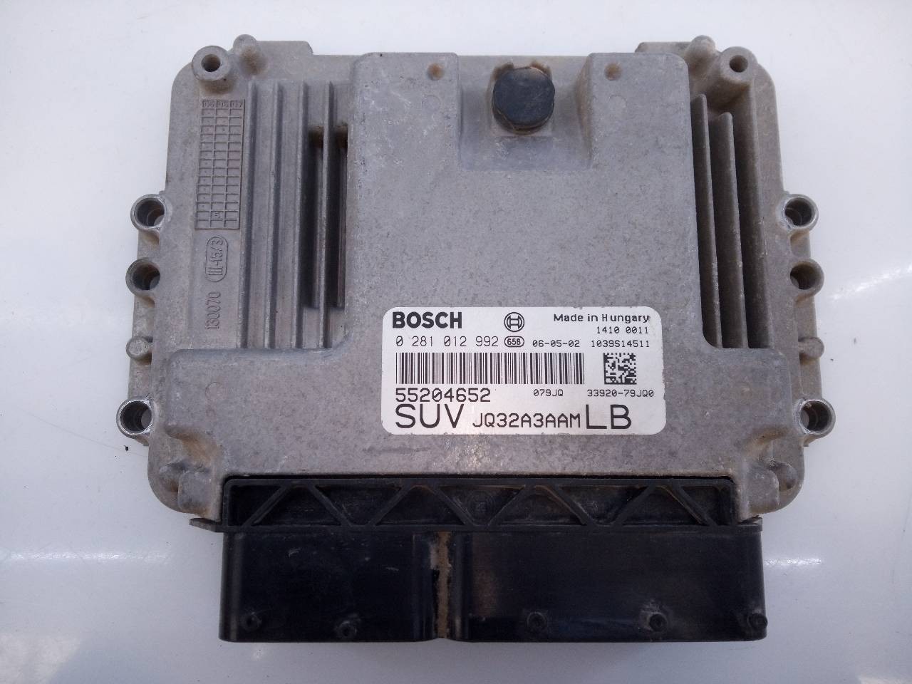 CENTRALITA MOTOR UCE SUZUKI SX4 RW (EY) 55204652 / E3-B4-19-4 / 0281012992 55204652E3B41940281012992