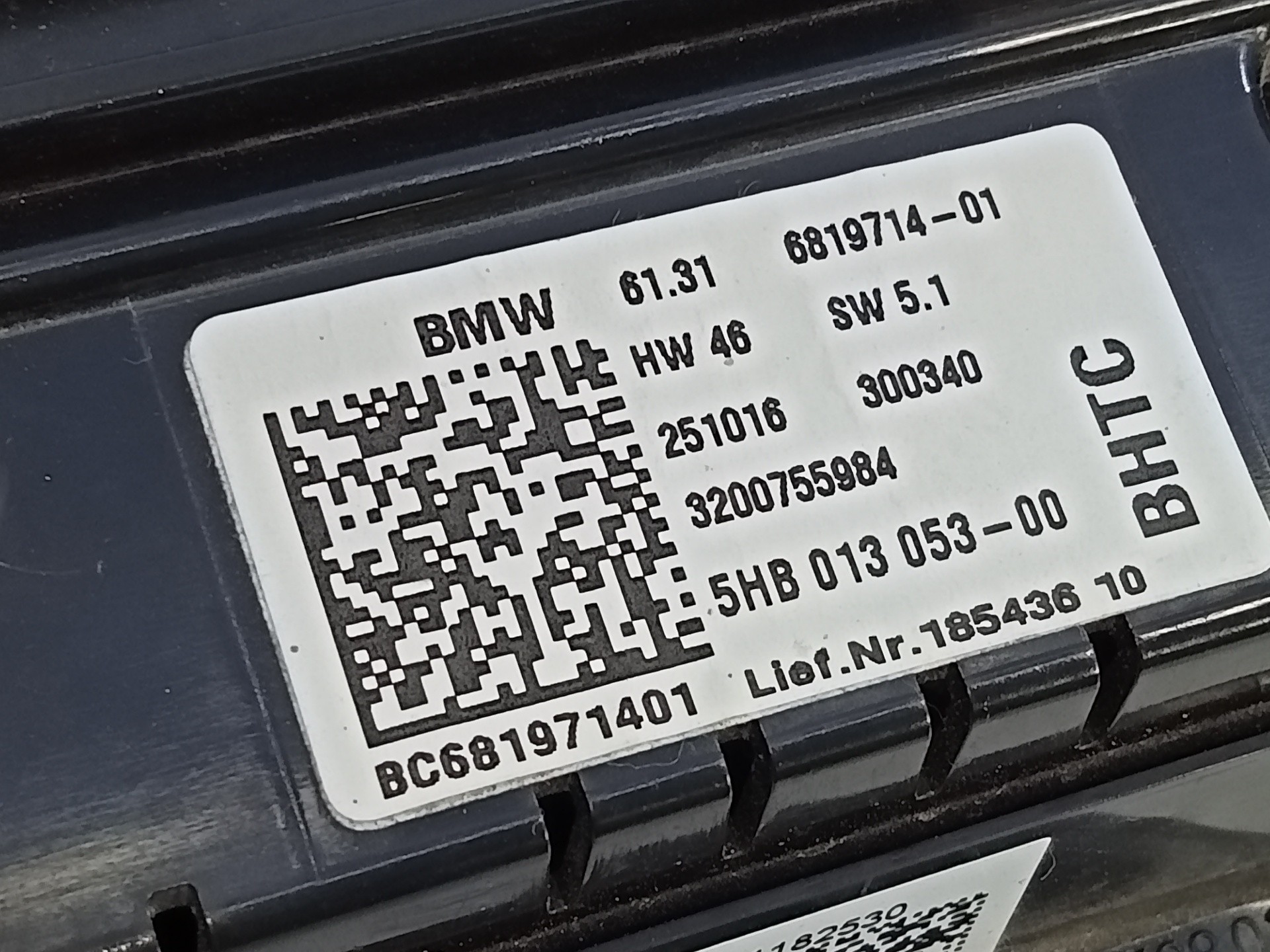 MANDO CLIMATIZADOR MINI MINI 5-TRG. (F55) 681971401 / E3-A2-49-1 / 3200755984 681971401E3A24913200755984 - Vista 2