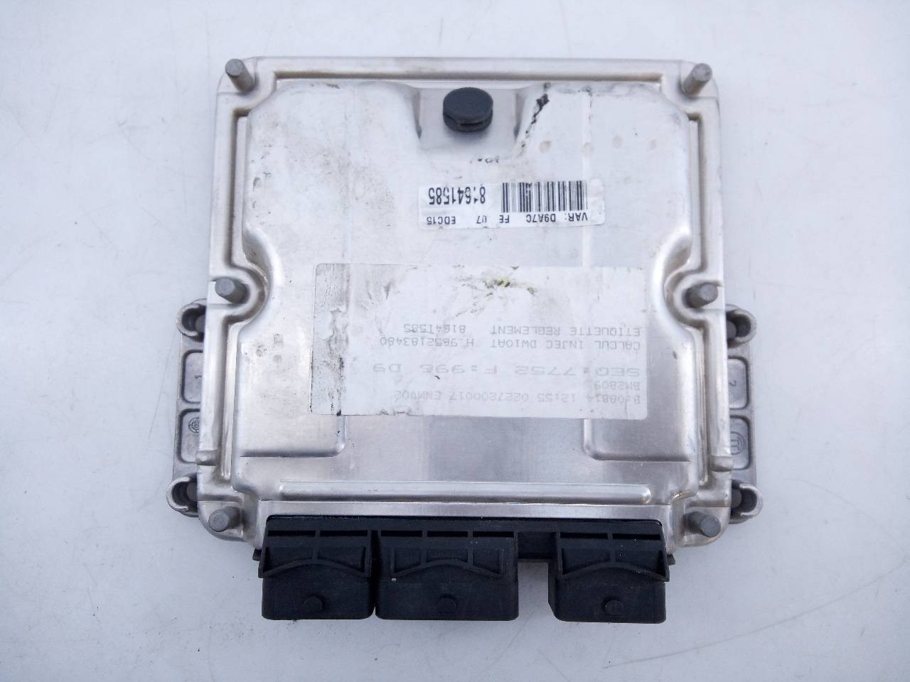 CENTRALITA MOTOR UCE PEUGEOT 406 BERLINA (S1/S2) 9652183480 / E3-B2-41-3 / 0281011520 9652183480E3B24130281011520 - Vista 2