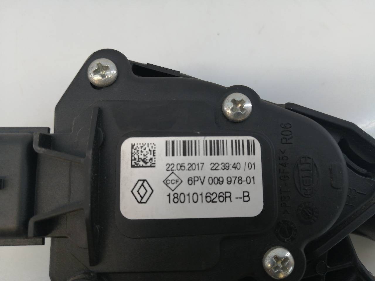 PEDAL ACELERADOR RENAULT MASTER KIPPER 180101626R / E3-B4-16-1 / 6PV00997801 180101626RE3B41616PV00997801 - Vista 3