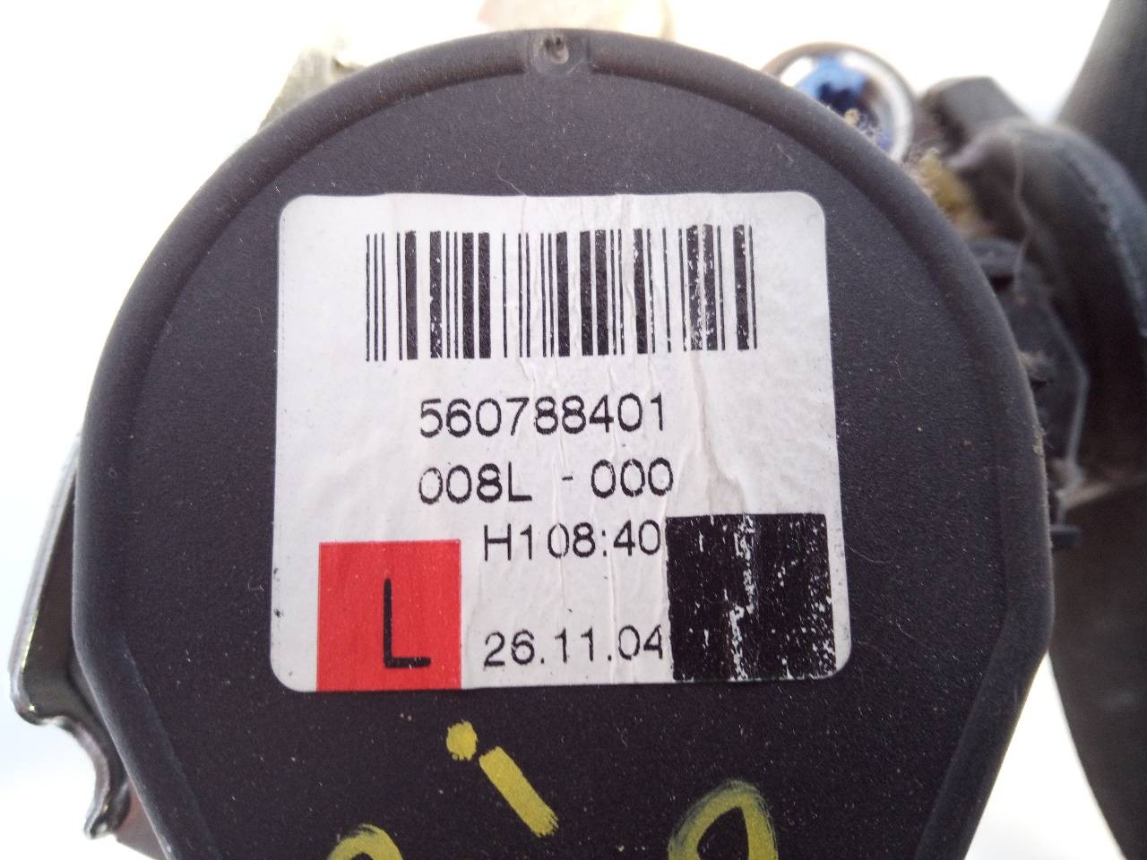 CINTURON SEGURIDAD DELANTERO IZQUIERDO AUDI A4 AVANT (8E) 560788401 / E1-A5-43-2 / 008L000 560788401E1A5432008L000 - Vista 2