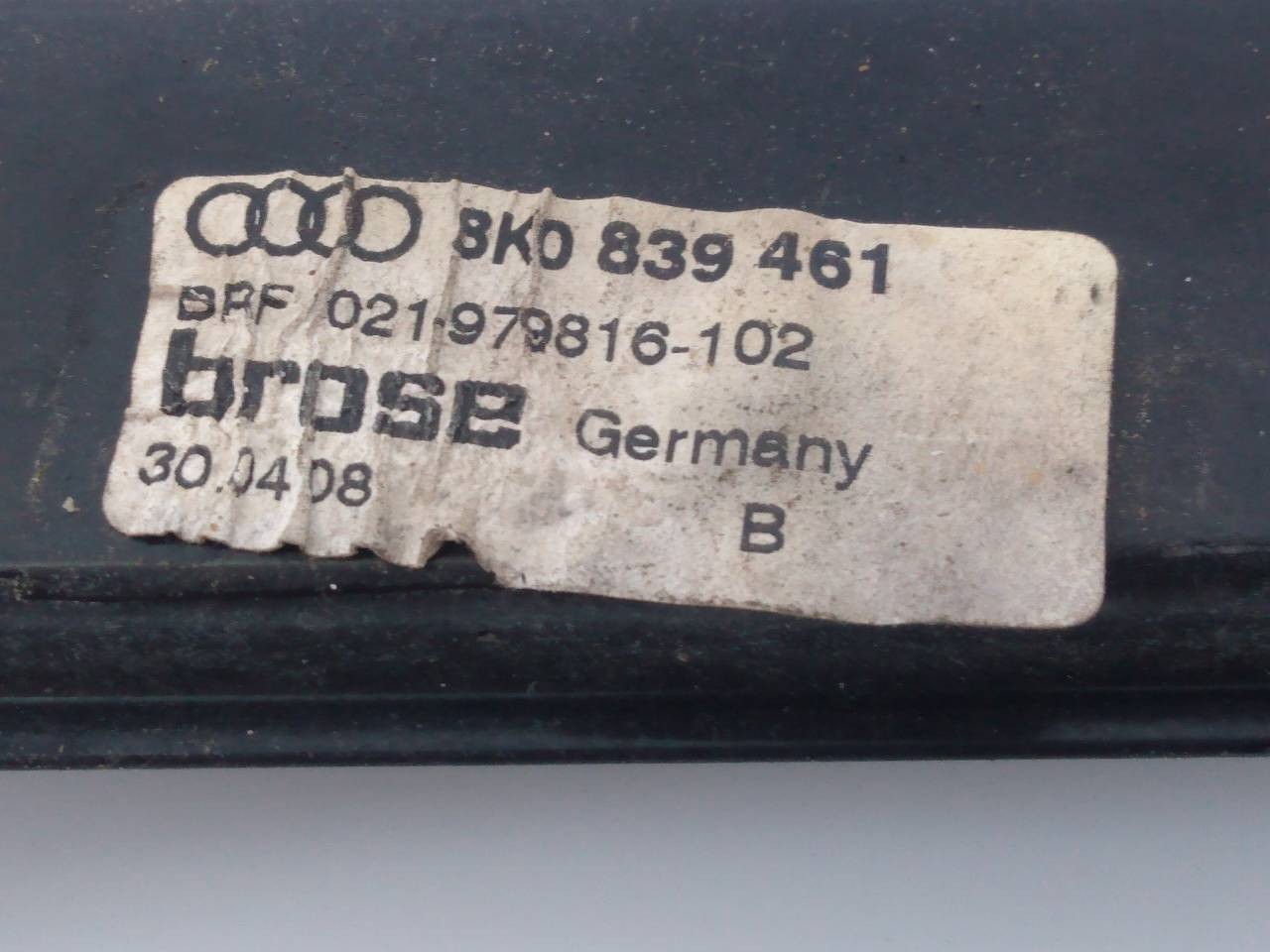 ELEVALUNAS TRASERO IZQUIERDO AUDI A4 AVANT (8K5) (2008) 8K0959811 / E1-B6-56-2 / 8K0939461 8K0959811E1B65628K0939461 - Vista 3