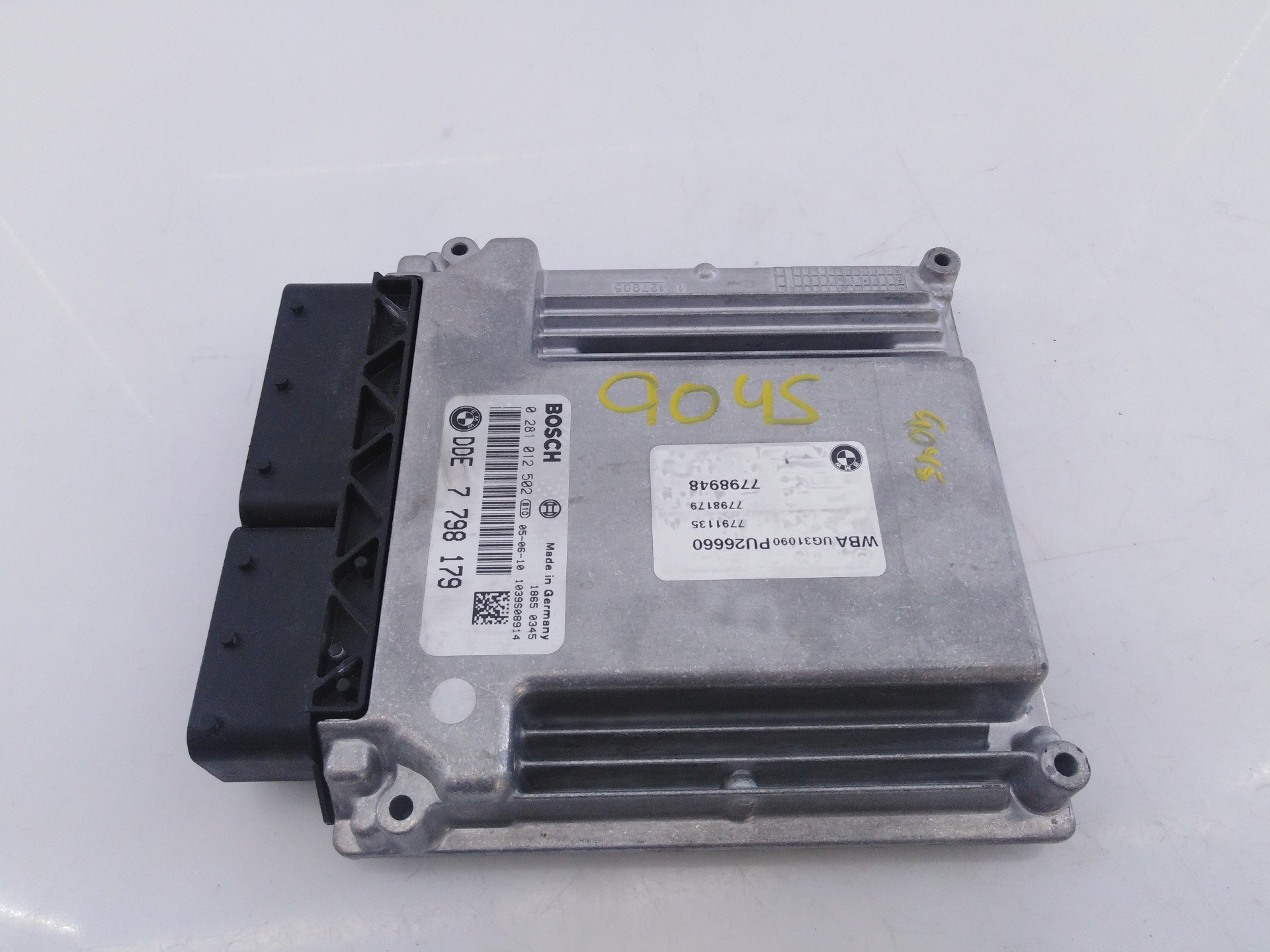 CENTRALITA MOTOR UCE BMW SERIE 1 BERLINA (E81/E87) 7798179 / E3-B5-20-1 / 0281012502 7798179E3B52010281012502