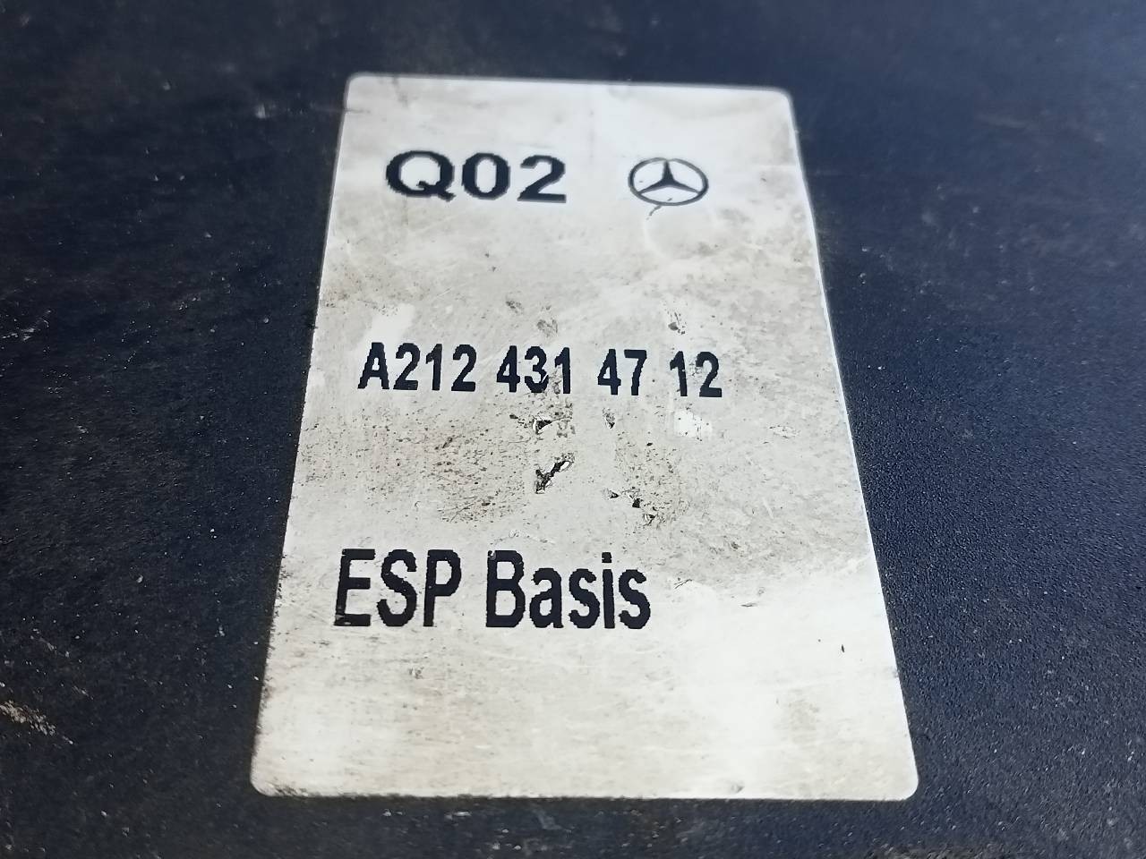 ABS MERCEDES-BENZ CLASE E (W212) LIM. A2124314712 / P3-B8-27-1 / 0265236359 A2124314712P3B82710265236359 - Vista 2