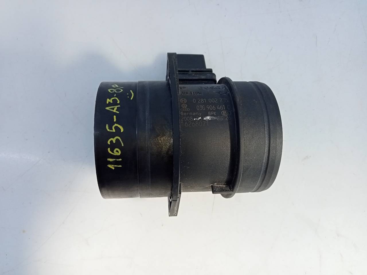 CAUDALIMETRO AUDI A3 SPORTBACK (8P) 03G906461C / E2-A1-23-6 / 0281002735 03G906461CE2A12360281002735