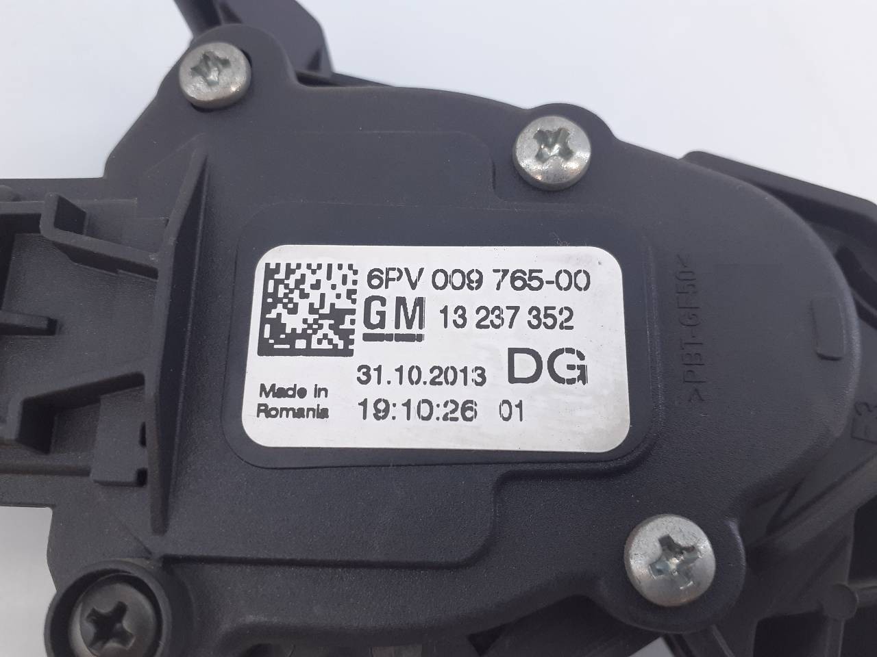 PEDAL ACELERADOR OPEL INSIGNIA BERLINA 13237352 / E3-A5-4-1 13237352E3A541 - Vista 2
