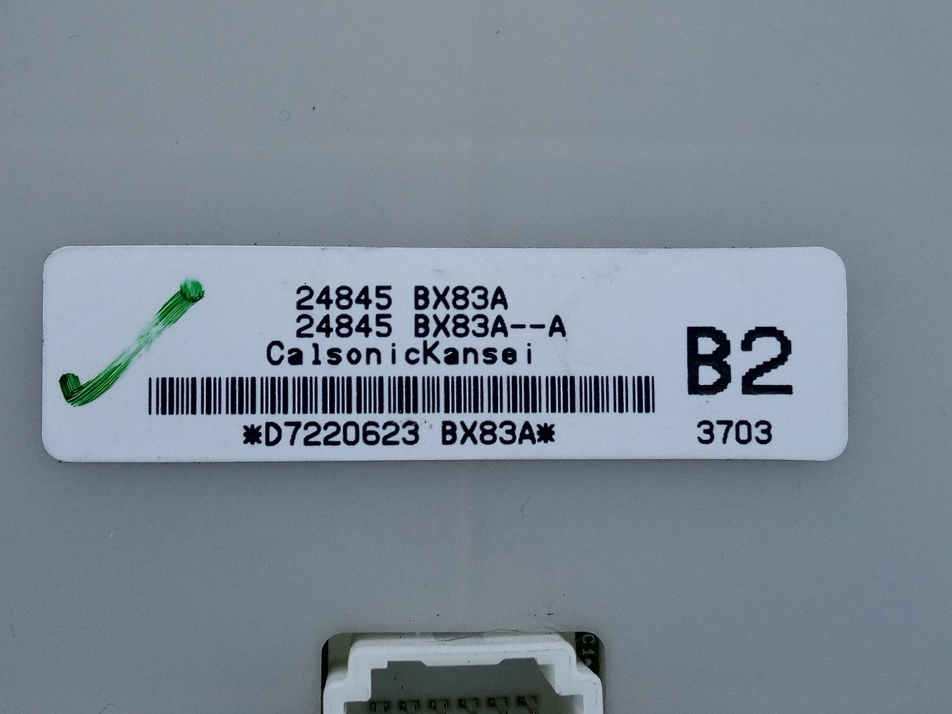 MANDO CLIMATIZADOR NISSAN JUKE (F15) 24845BX83A / E3-B4-22-1 / D7220623BX83A 24845BX83AE3B4221D7220623BX83A - Vista 3