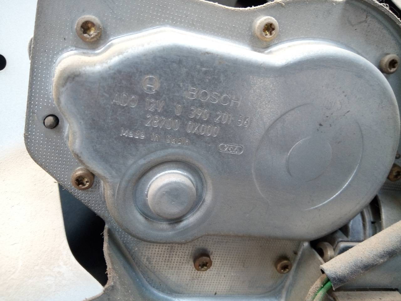 MOTOR LIMPIA TRASERO NISSAN TERRANO/TERRANO.II (R20) 0390201561 / E2-A4-27-2 0390201561E2A4272 - Vista 3