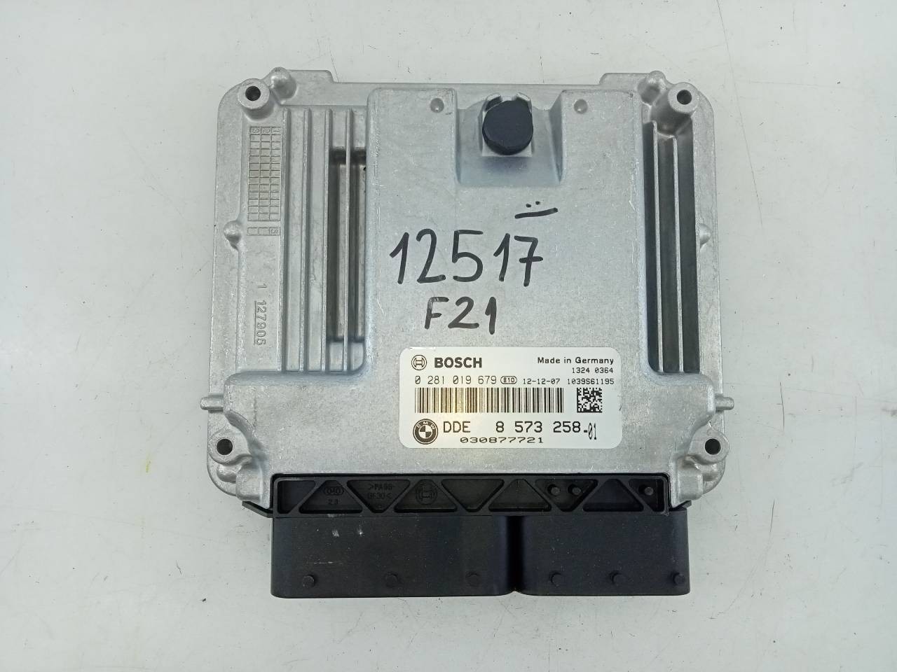 CENTRALITA MOTOR UCE BMW SERIE 1 LIM. (F21) 857325801 / E3-A2-25-1 / 0281019679 857325801E3A22510281019679