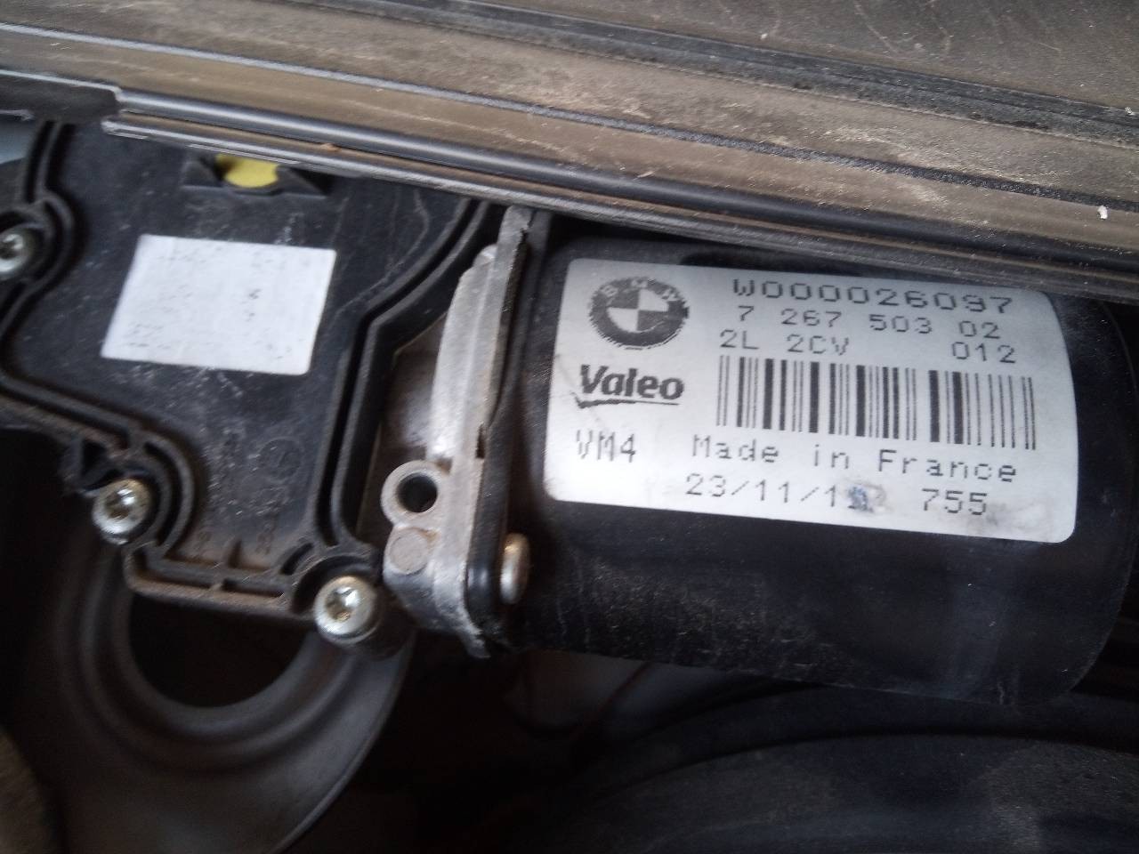 MOTOR LIMPIA DELANTERO BMW SERIE 1 LIM. (F21) 726750302 726750302