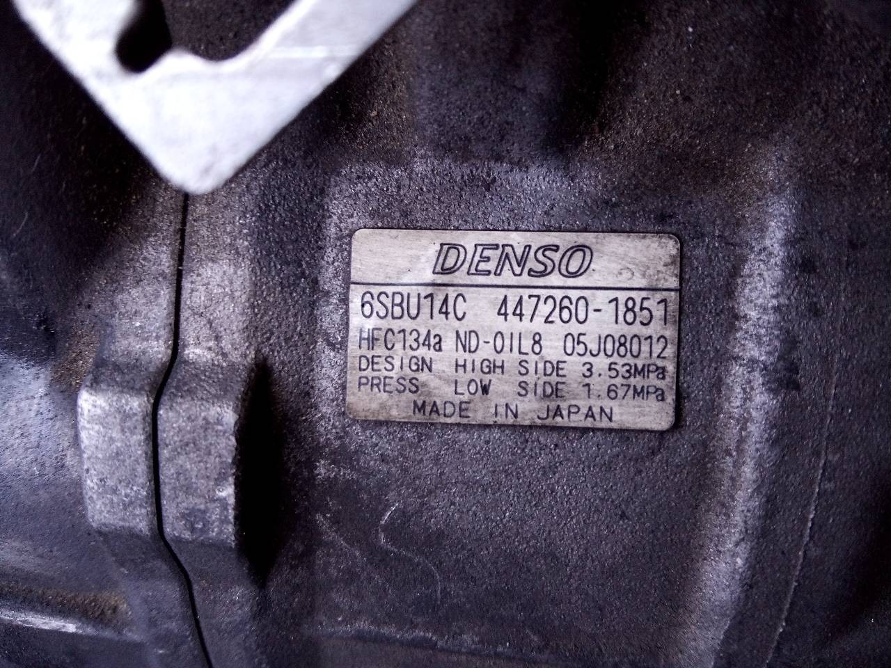 COMPRESOR AIRE ACONDICIONADO BMW SERIE 3 COUPE (E92) 4472601851 / P3-B2-23-4 4472601851P3B2234 - Vista 2